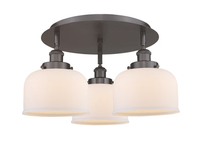 Ballston Semi-Flush Mount Satin Nickel