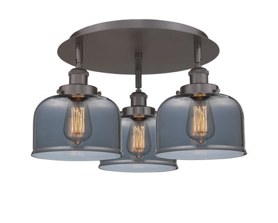 Ballston Semi-Flush Mount Satin Nickel