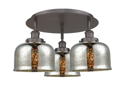 Ballston Semi-Flush Mount Satin Nickel