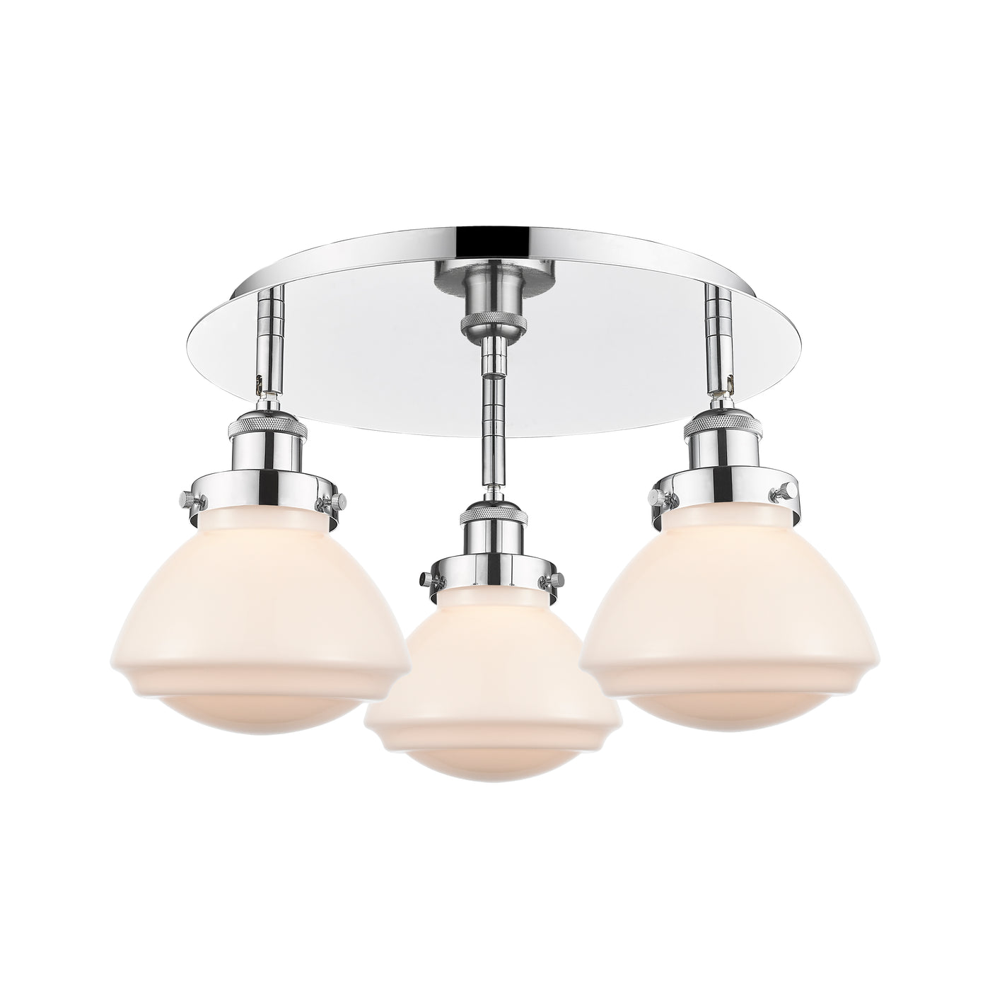 Ballston Semi-Flush Mount Satin Nickel