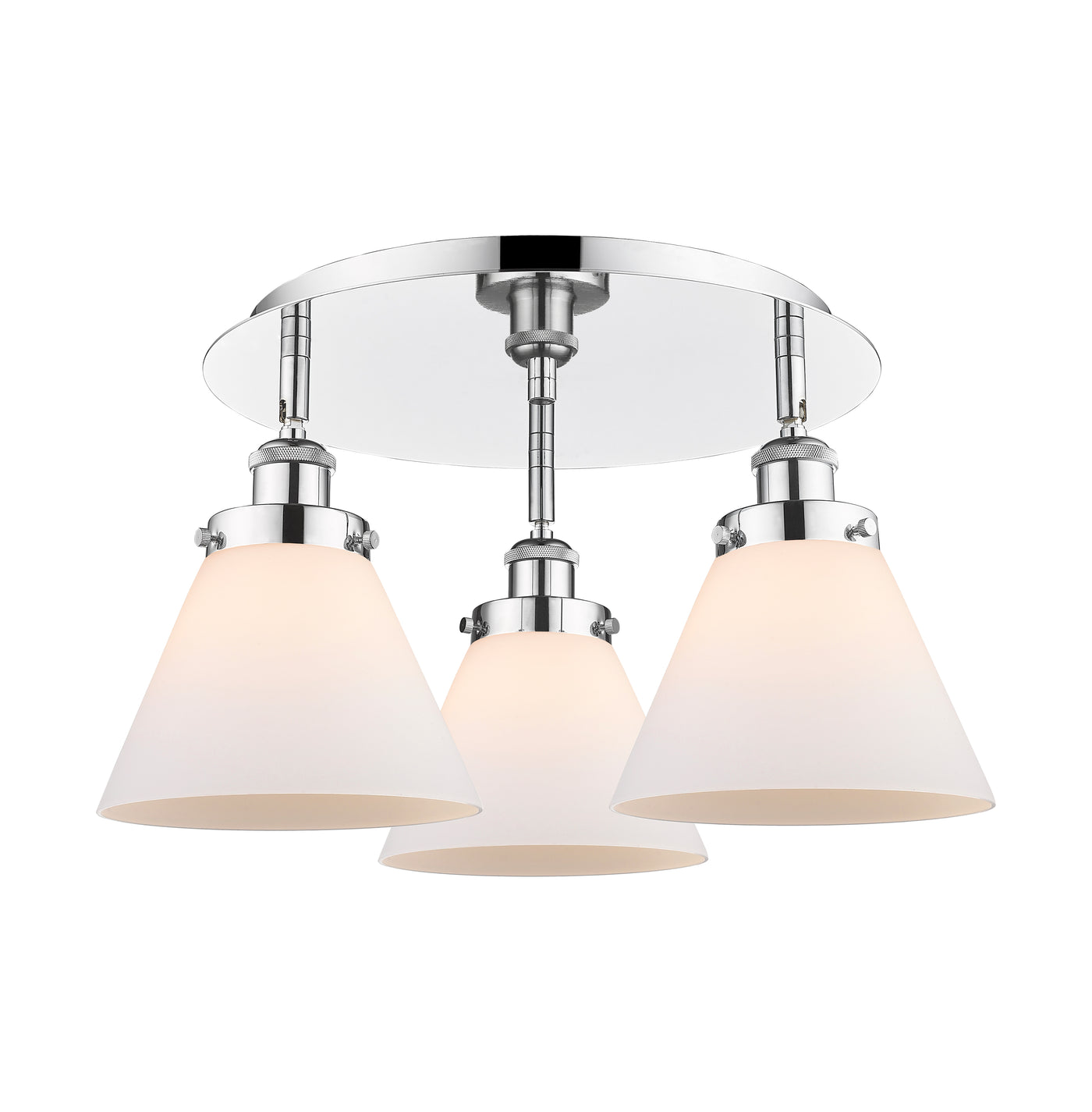 Ballston Semi-Flush Mount Satin Nickel