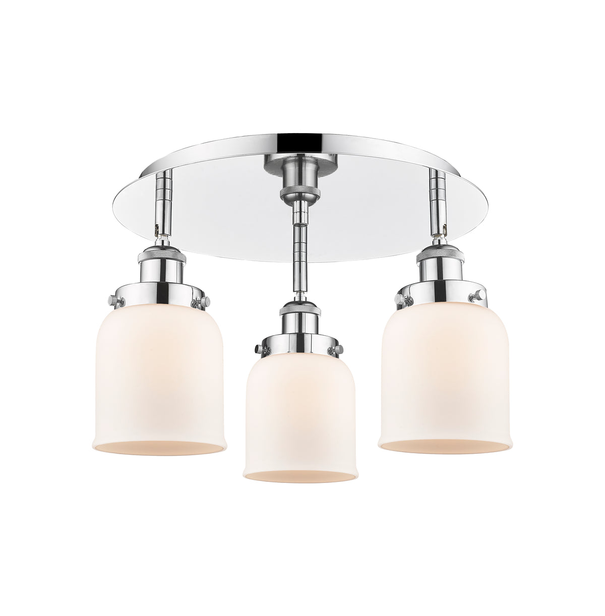 Cone 17-Inch 3-Light Semi-Flush Mount
