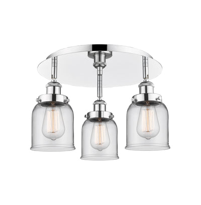 Cone 17-Inch 3-Light Semi-Flush Mount