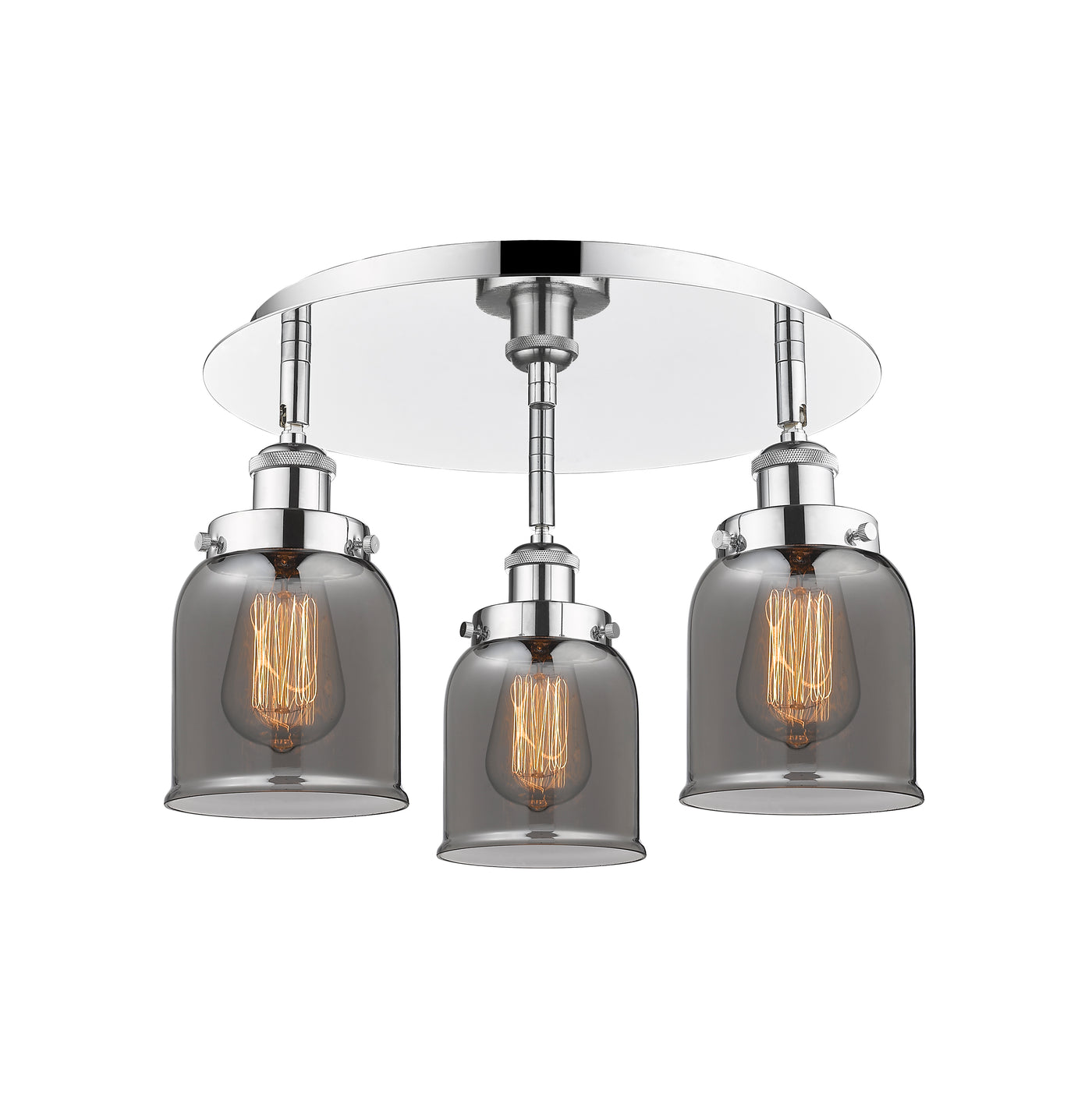 Ballston Semi-Flush Mount Satin Nickel