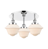 Ballston Semi-Flush Mount Satin Nickel