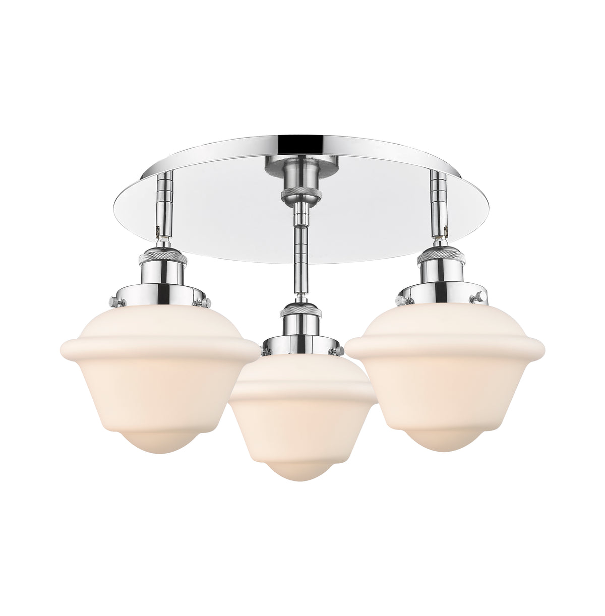 Oxford 19-Inch 3-Light Semi-Flush Mount