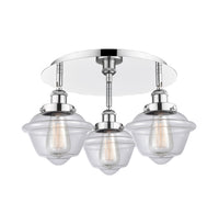 Ballston Semi-Flush Mount Satin Nickel