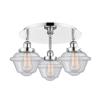 Ballston Semi-Flush Mount Satin Nickel