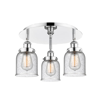 Cone 17-Inch 3-Light Semi-Flush Mount