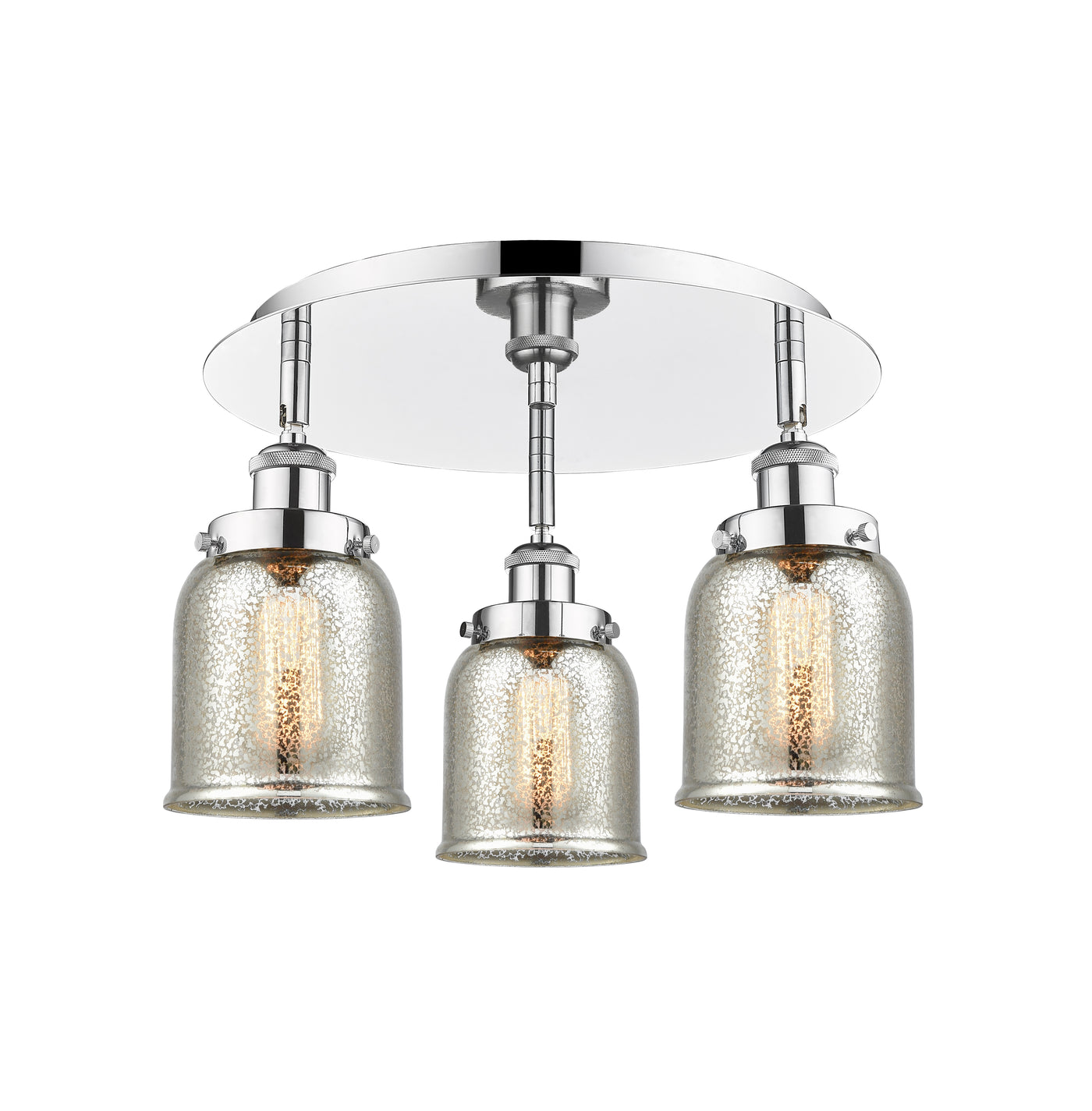 Ballston Semi-Flush Mount Satin Nickel