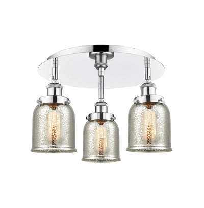 Cone 17-Inch 3-Light Semi-Flush Mount