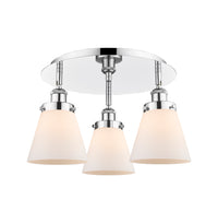 Ballston Semi-Flush Mount Satin Nickel Finish