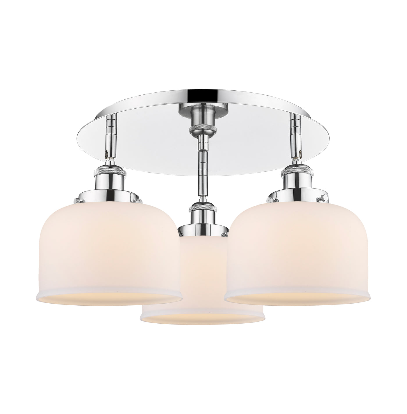 Ballston Semi-Flush Mount Satin Nickel