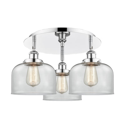 Ballston Semi-Flush Mount Satin Nickel