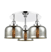 Ballston Semi-Flush Mount Satin Nickel