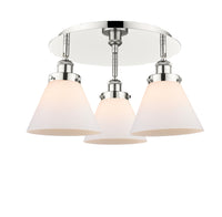 Ballston Semi-Flush Mount Satin Nickel