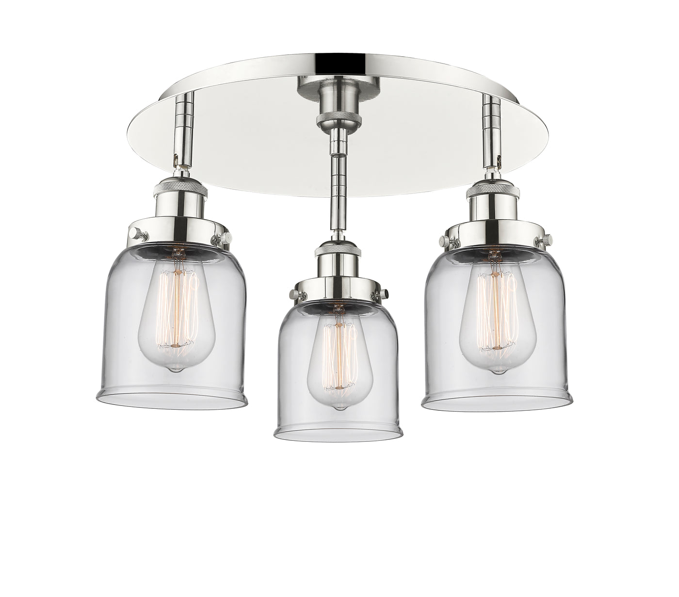 Ballston Semi-Flush Mount Satin Nickel
