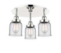 Ballston Semi-Flush Mount Satin Nickel