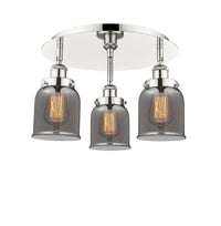 Ballston Semi-Flush Mount Satin Nickel