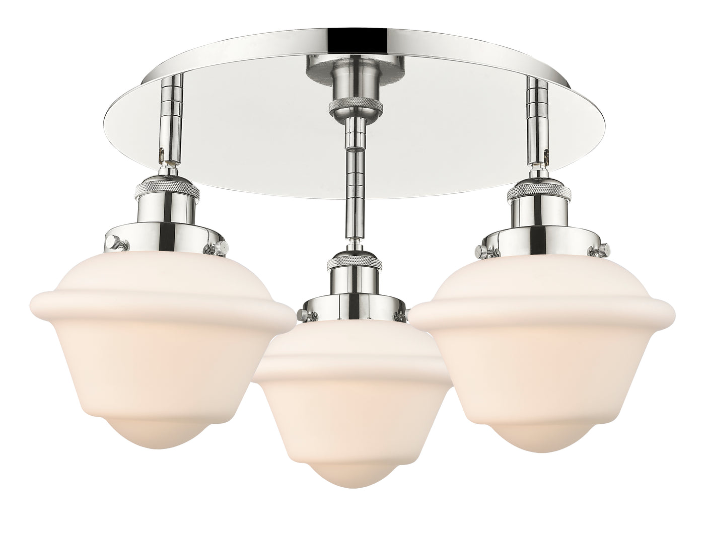Ballston Semi-Flush Mount Satin Nickel