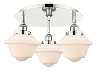 Ballston Semi-Flush Mount Satin Nickel