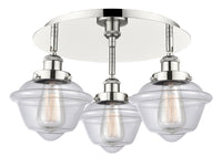 Ballston Semi-Flush Mount Satin Nickel