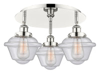 Ballston Semi-Flush Mount Satin Nickel