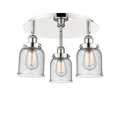 Cone 17-Inch 3-Light Semi-Flush Mount