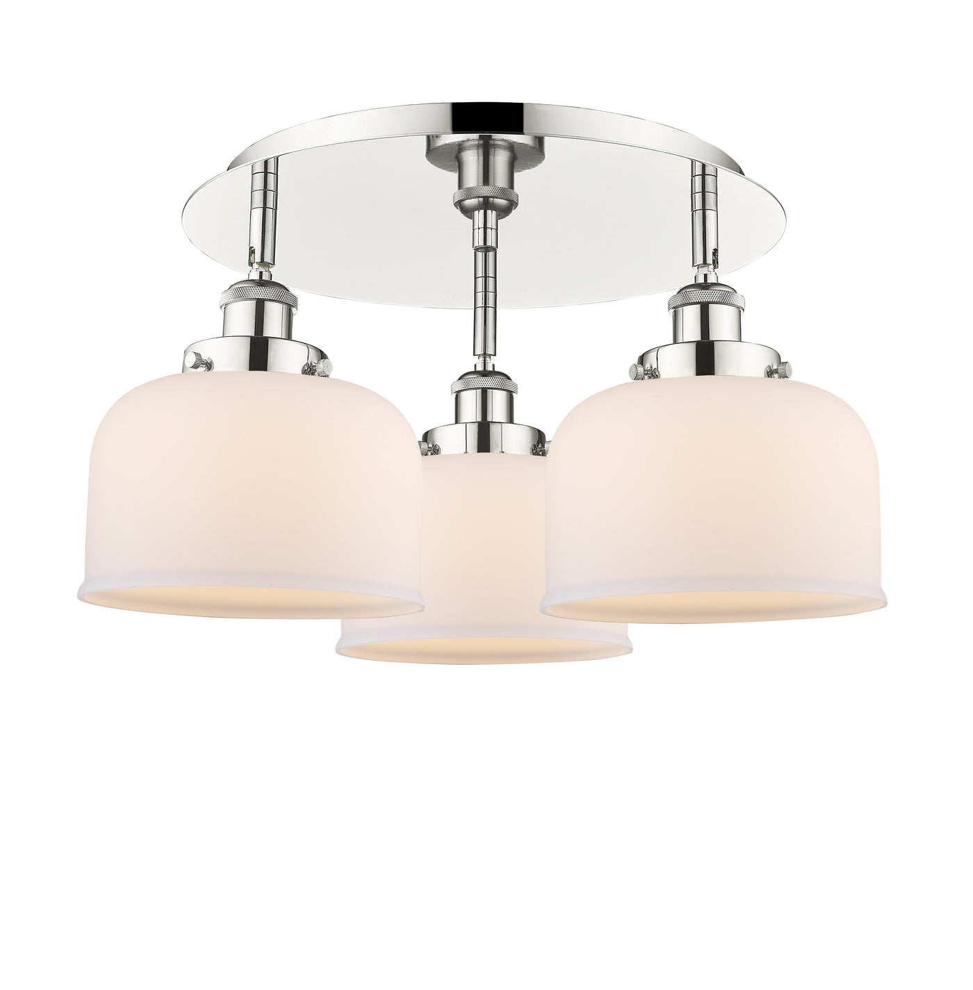 Ballston Semi-Flush Mount Satin Nickel