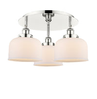 Ballston Semi-Flush Mount Satin Nickel