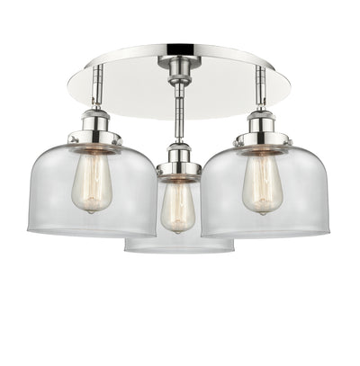 Ballston Semi-Flush Mount Satin Nickel