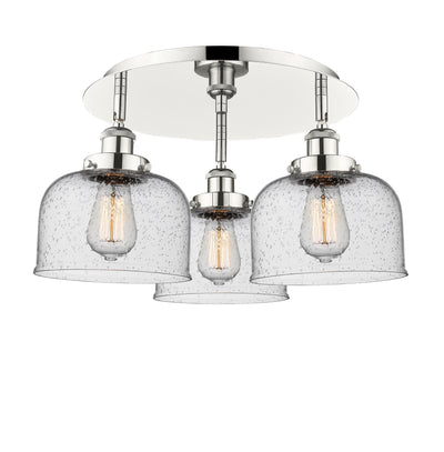 Ballston Semi-Flush Mount Satin Nickel