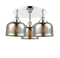 Ballston Semi-Flush Mount Satin Nickel