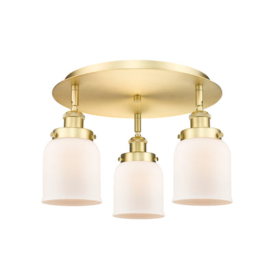 Cone 17-Inch 3-Light Semi-Flush Mount