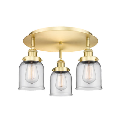 Cone 17-Inch 3-Light Semi-Flush Mount