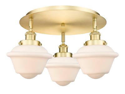 Oxford 19-Inch 3-Light Semi-Flush Mount