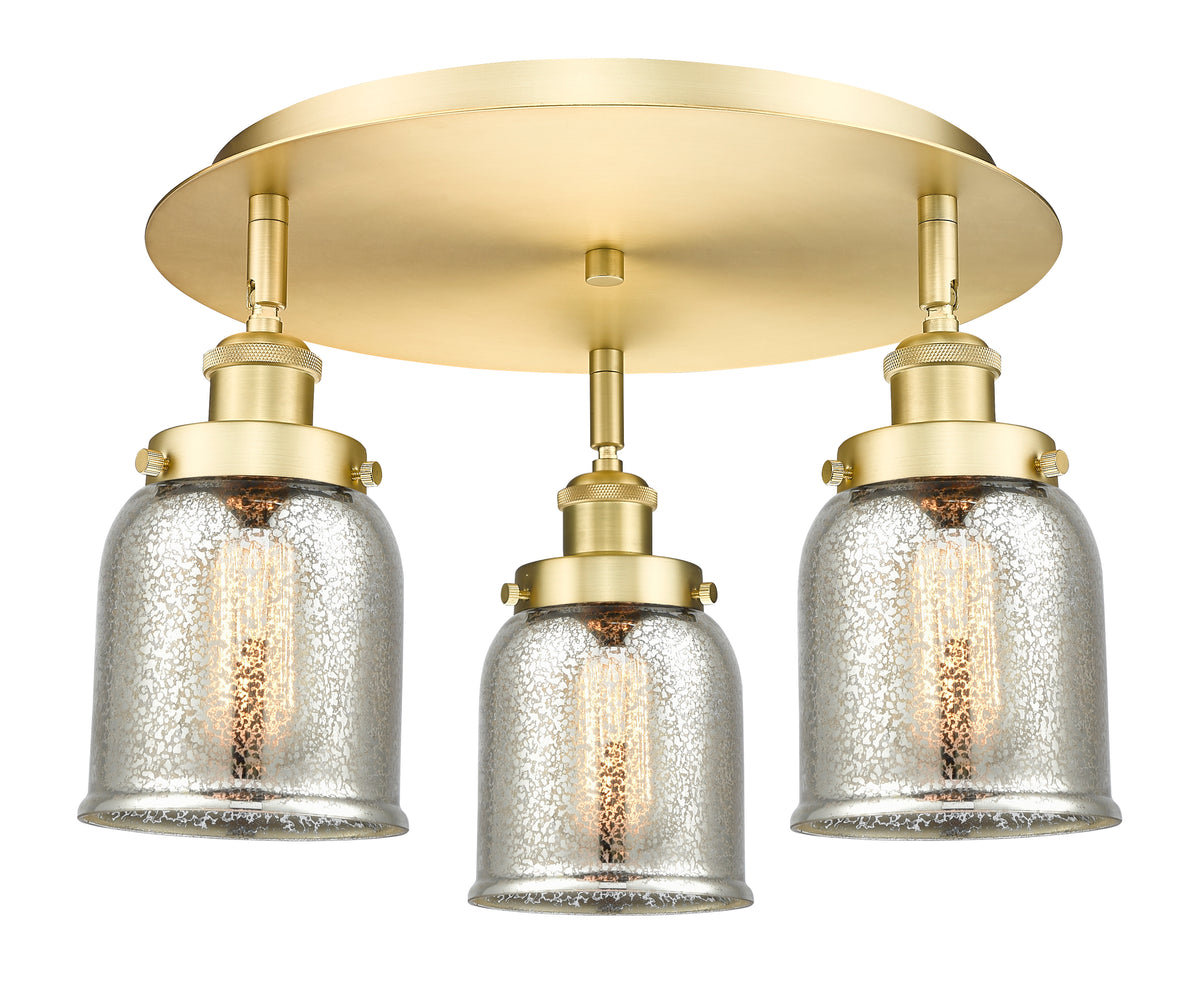 Cone 17-Inch 3-Light Semi-Flush Mount