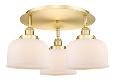 Ballston Semi-Flush Mount Satin Nickel