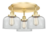 Ballston Semi-Flush Mount Satin Nickel