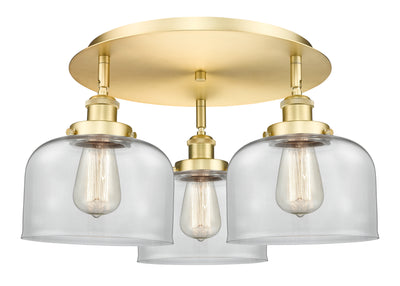 Ballston Semi-Flush Mount Satin Nickel