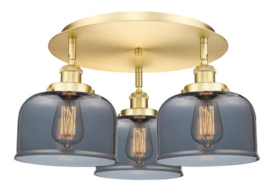 Ballston Semi-Flush Mount Satin Nickel