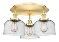 Ballston Semi-Flush Mount Satin Nickel