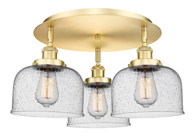 Ballston Semi-Flush Mount Satin Nickel
