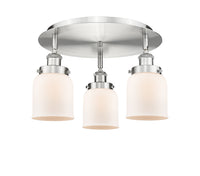 Ballston Semi-Flush Mount Satin Nickel