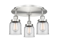 Ballston Semi-Flush Mount Satin Nickel