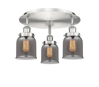 Ballston Semi-Flush Mount Satin Nickel