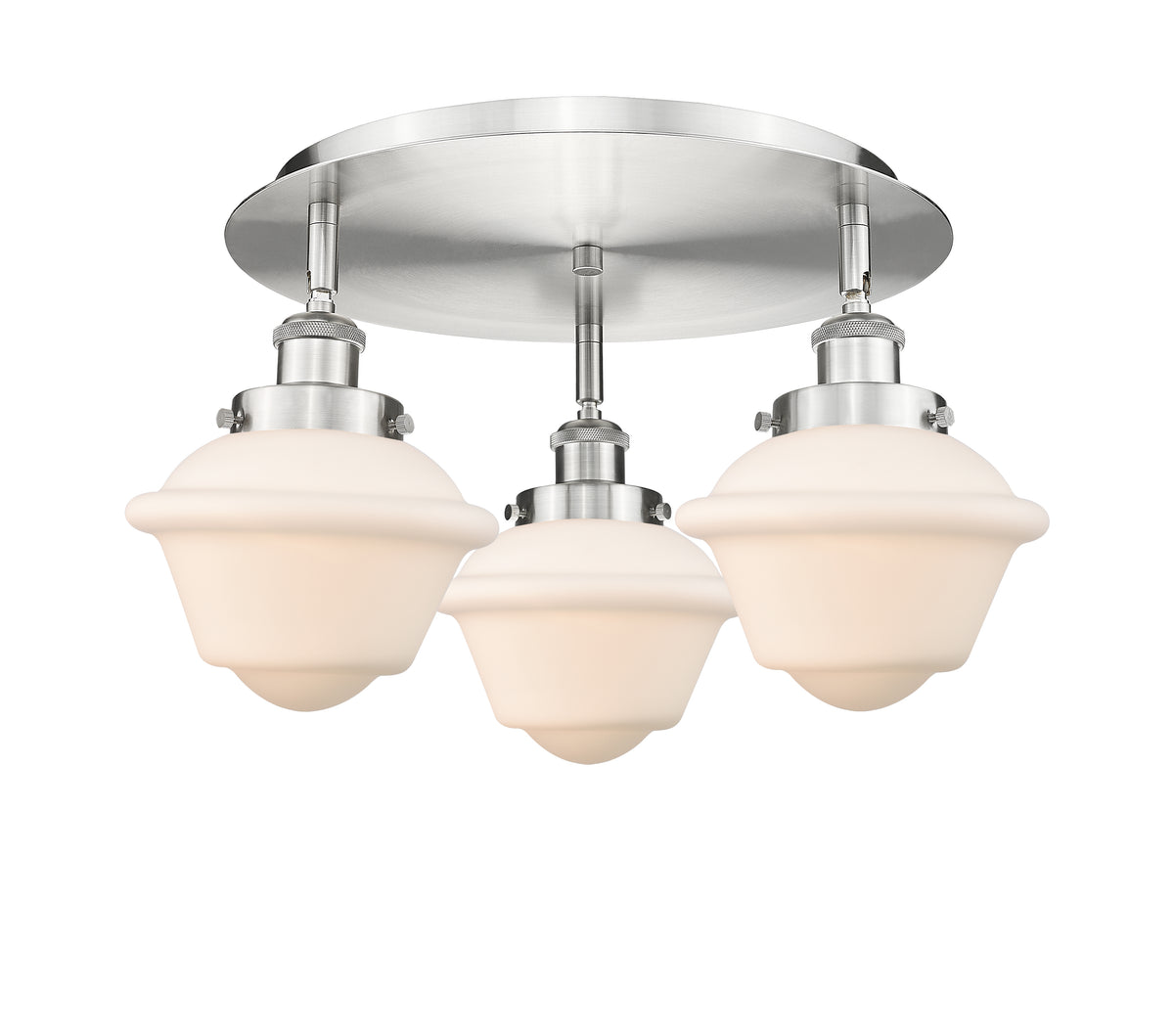 Oxford 19-Inch 3-Light Semi-Flush Mount