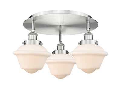 Oxford 19-Inch 3-Light Semi-Flush Mount