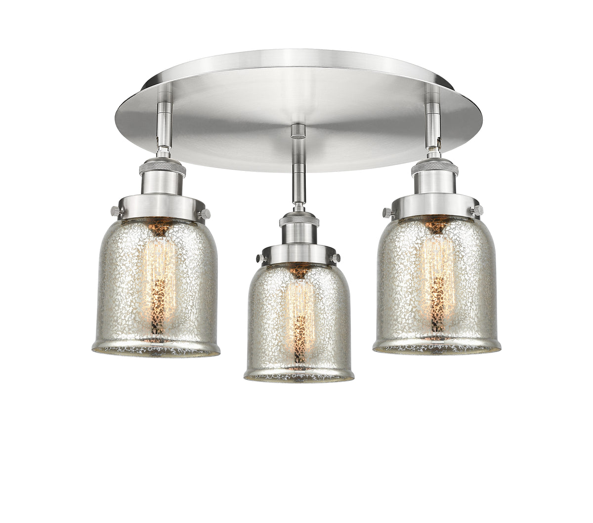 Cone 17-Inch 3-Light Semi-Flush Mount