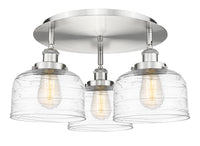 Ballston Semi-Flush Mount Satin Nickel